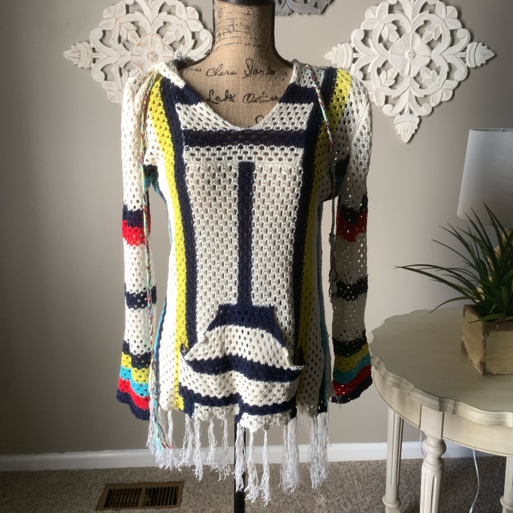 Vintage Havana knit pullover ❤️💙💛